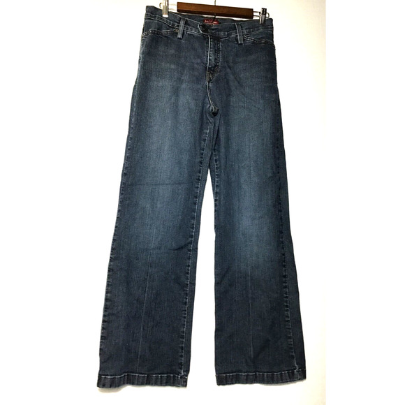 Levi's Denim - Levis Perfectly Slimming Womens Stretch Denim Blue Jeans Size 12 Medium (12M)
